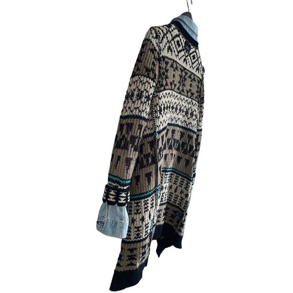 Southwest Tribal Knit Cardigan - Picture 7 of 13